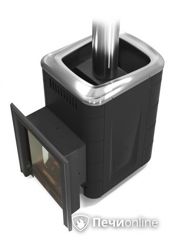 Печь для бани на газу TMF Уренгой Мини 2018 Inox БСЭ антрацит в Копейске